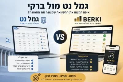 תמונה של כתבה על גמל נט מול ברקי: למה נתונים רשמיים הם רק השלב הראשון בבחירת קופה