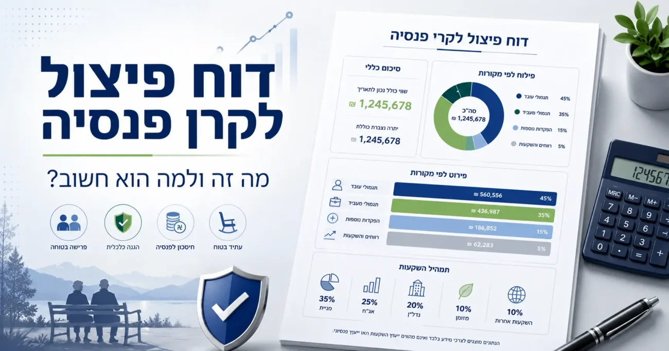 דוח פיצול לקרן פנסיה